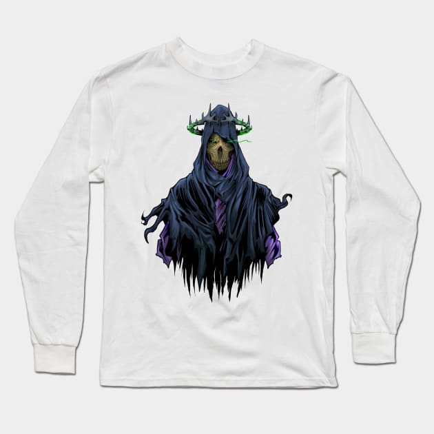 The Lich Long Sleeve T-Shirt by JohnLattaArt